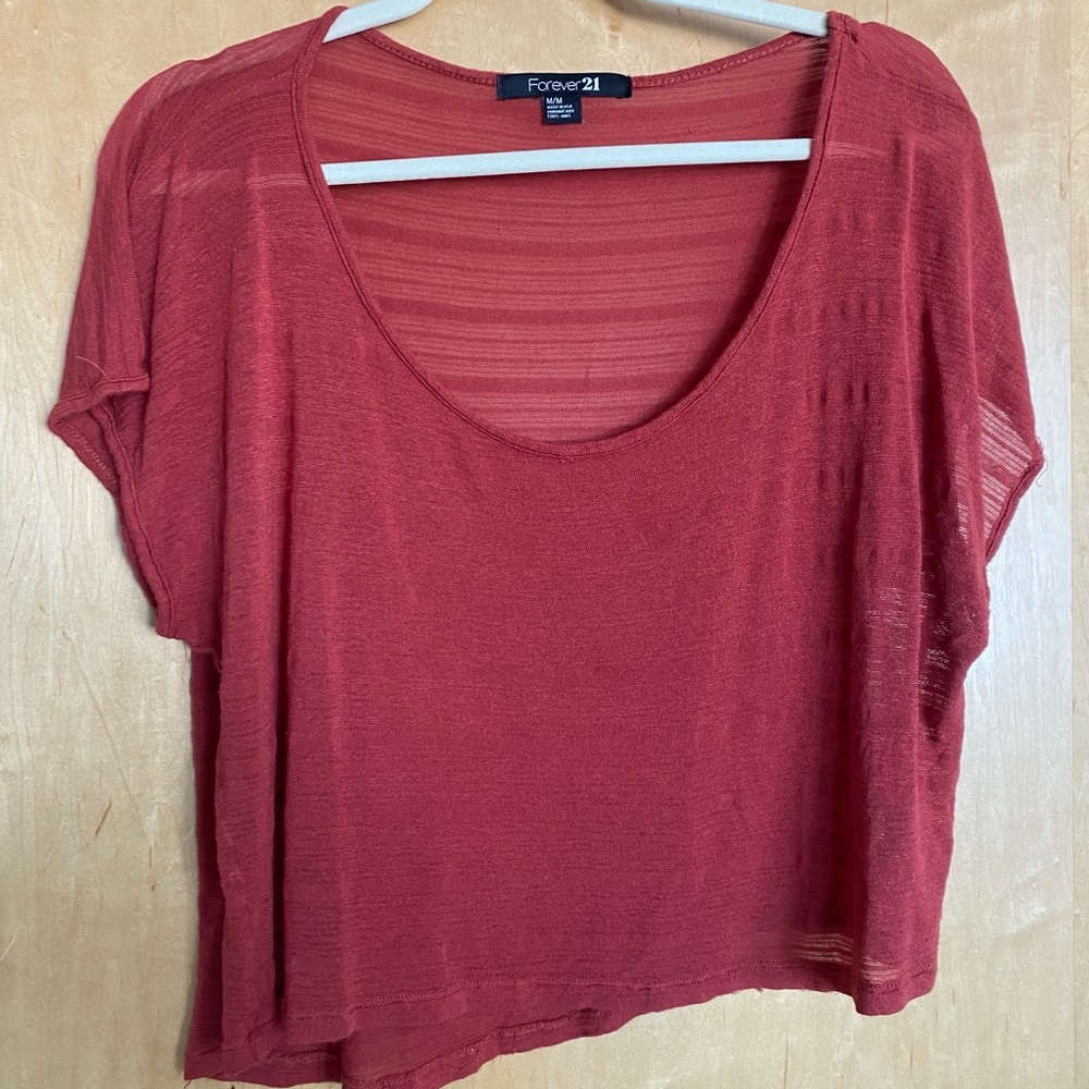Coral top